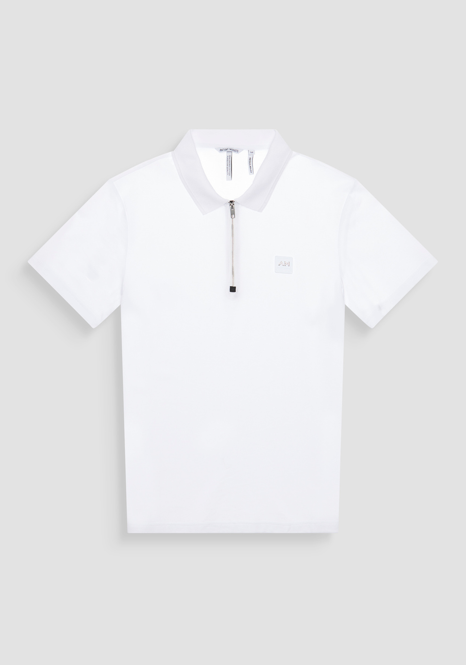 POLO REGULAR FIT IN PIQUET DI COTONE CON PATCH - Antony Morato Online Shop