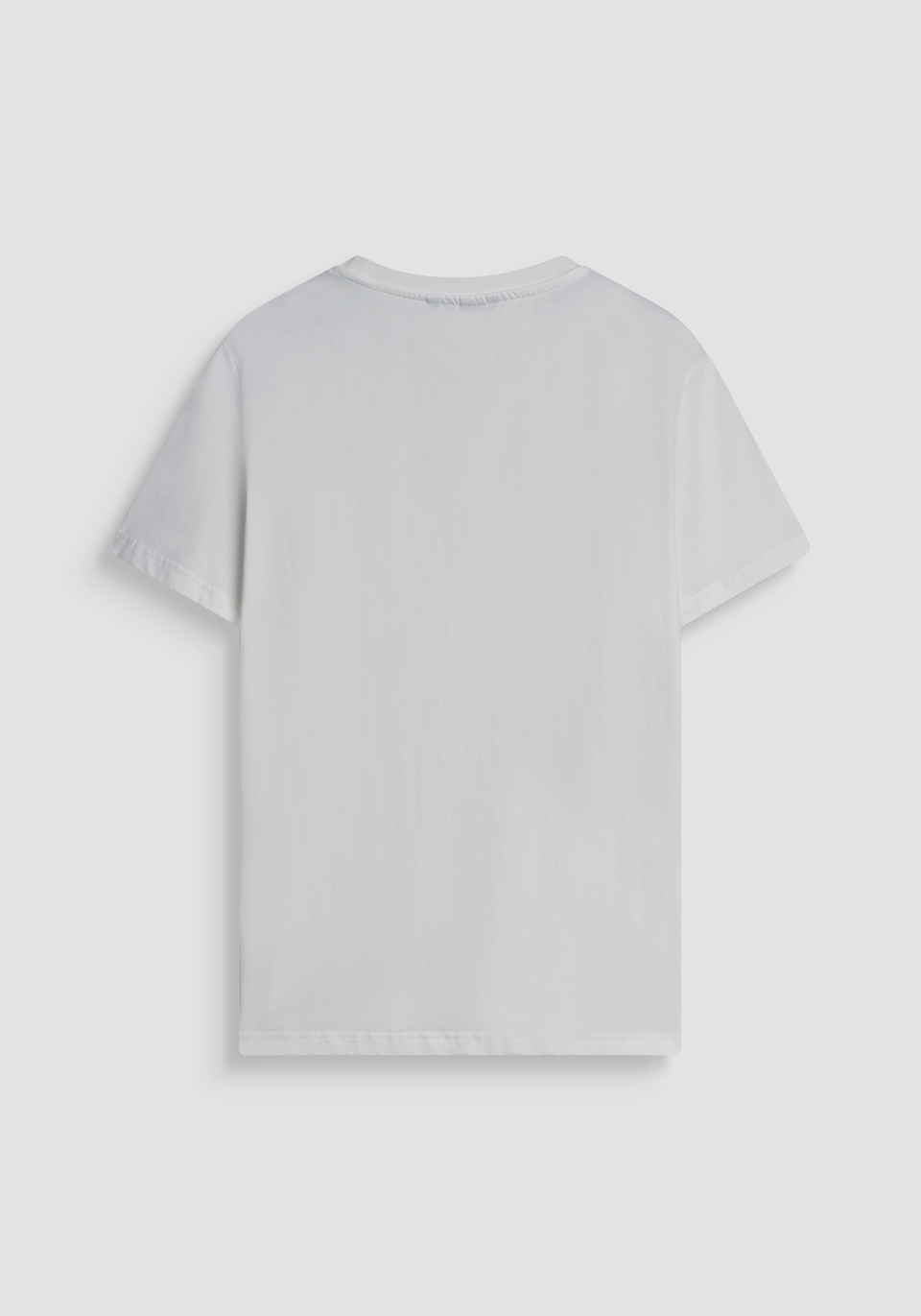 REGULAR FIT COTTON JERSEY T-SHIRT WITH LOGO PRINT - Antony Morato Online Shop