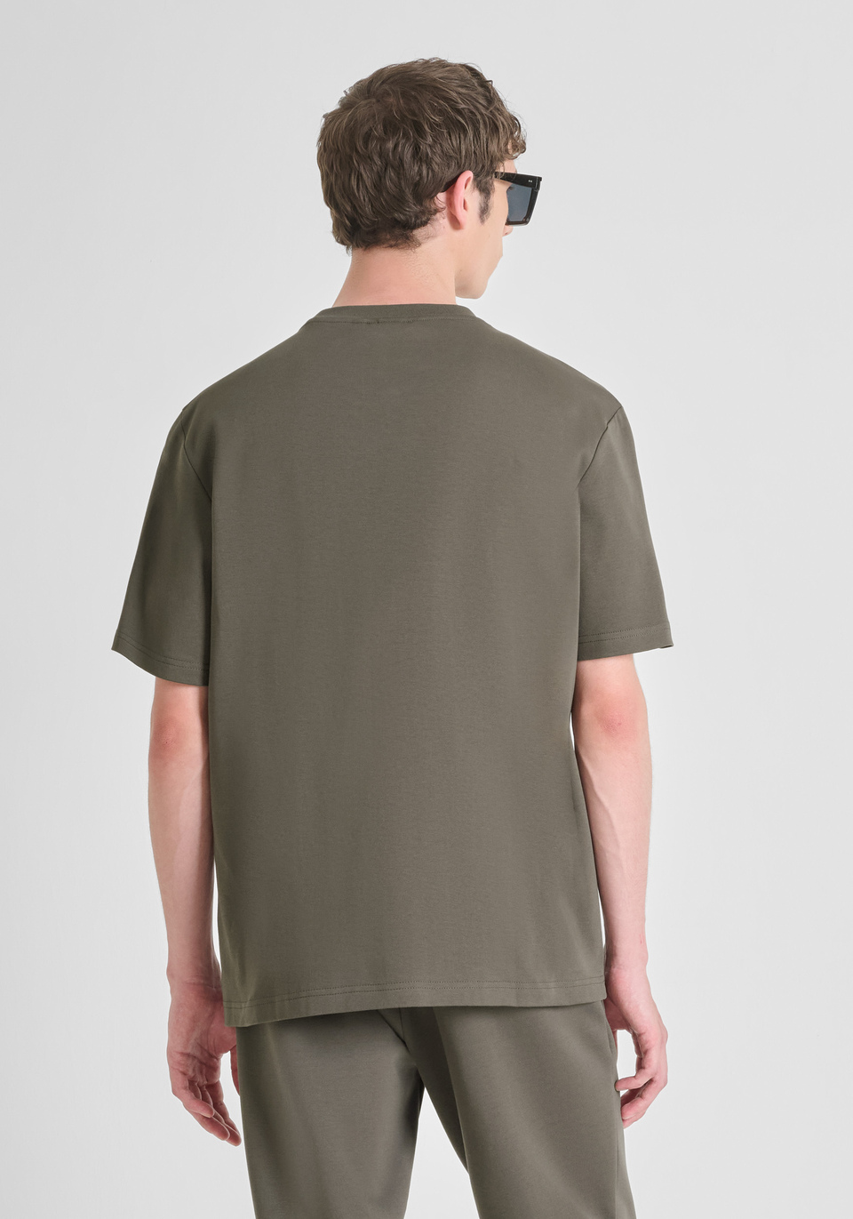 RELAXED FIT SILKY-TOUCH COTTON T-SHIRT - Antony Morato Online Shop