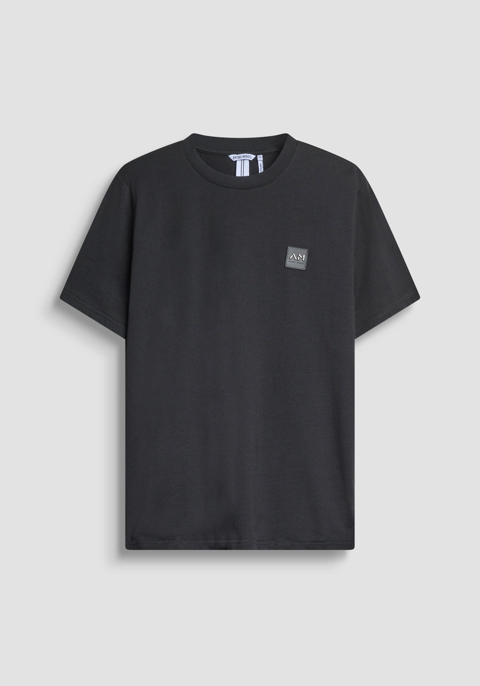 CAMISETA REGULAR FIT DE PUNTO DE ALGODÓN CON PEQUEÑO LOGOTIPO ESTAMPADO - Antony Morato Online Shop