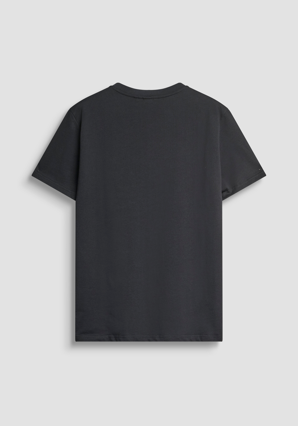 REGULAR FIT COTTON JERSEY T-SHIRT WITH SMALL LOGO PRINT - Antony Morato Online Shop