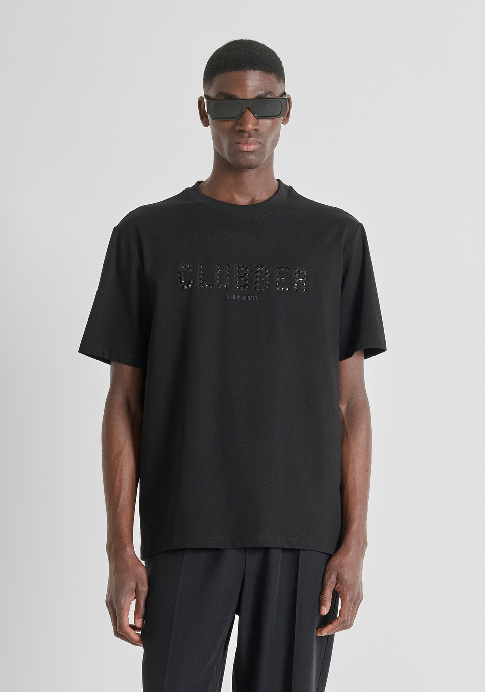 CAMISETA RELAXED FIT EN JERSEY DE ALGODÓN PARTY COLLECTION - Antony Morato Online Shop