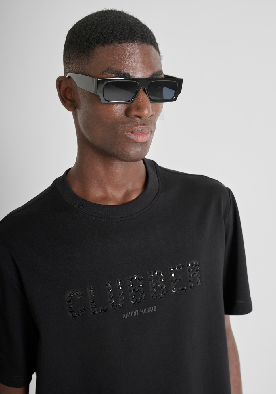 CAMISETA RELAXED FIT EN JERSEY DE ALGODÓN PARTY COLLECTION - Antony Morato Online Shop