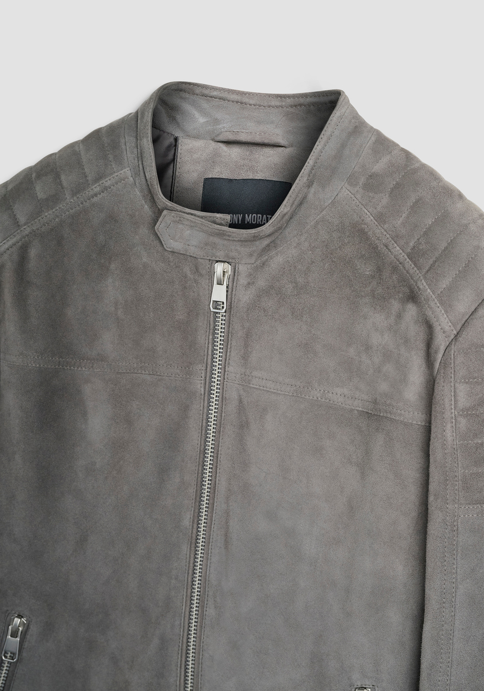 GIUBBOTTO SLIM FIT IN VERO CAMOSCIO - Antony Morato Online Shop