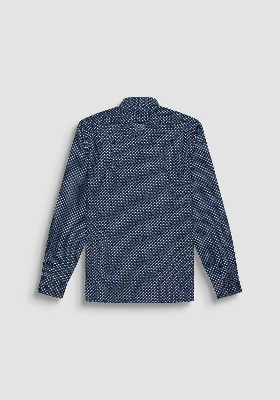 REGULAR FIT "BARCELONA" STRAIGHT CUT SHIRT IN MICRO PATTERNED COTTON - Antony Morato Online Shop