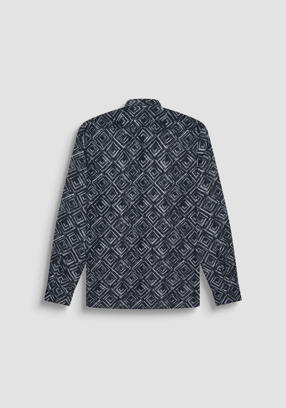 HEMD „BARCELONA“ REGULAR FIT AUS VISKOSE-MISCHGEWEBE MIT RAUTENMUSTER - Antony Morato Online Shop