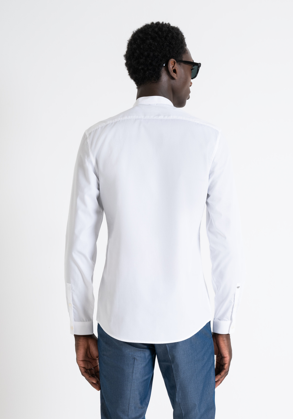CAMICIA SLIM FIT “SEOUL” IN COTONE SOFT TOUCH EASY IRON - Antony Morato Online Shop