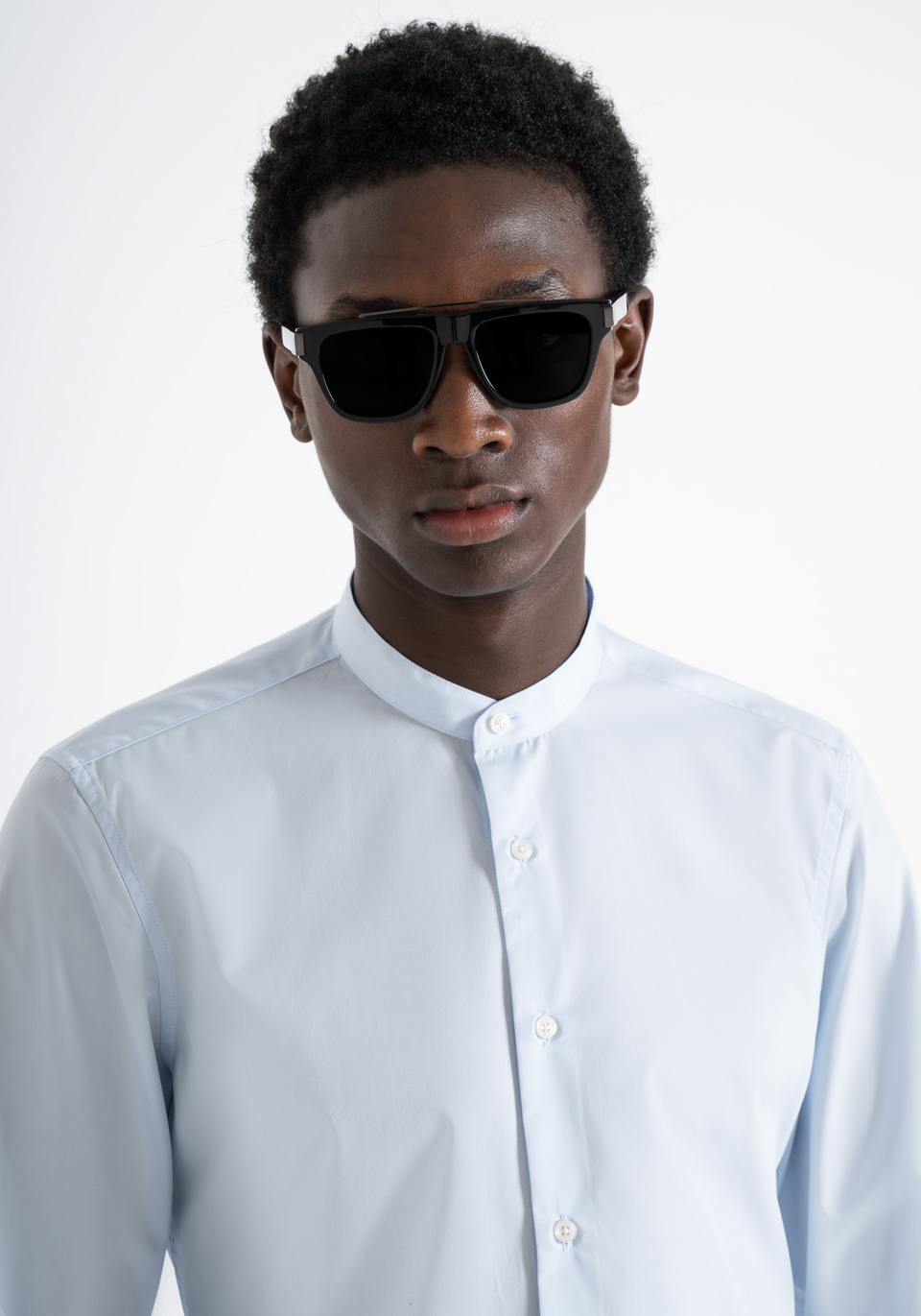CHEMISE SLIM « SEOUL » EN COTON SOFT TOUCH FACILE À REPASSER - Antony Morato Online Shop