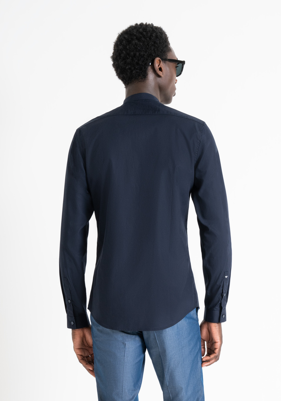 CHEMISE SLIM « SEOUL » EN COTON SOFT TOUCH FACILE À REPASSER - Antony Morato Online Shop