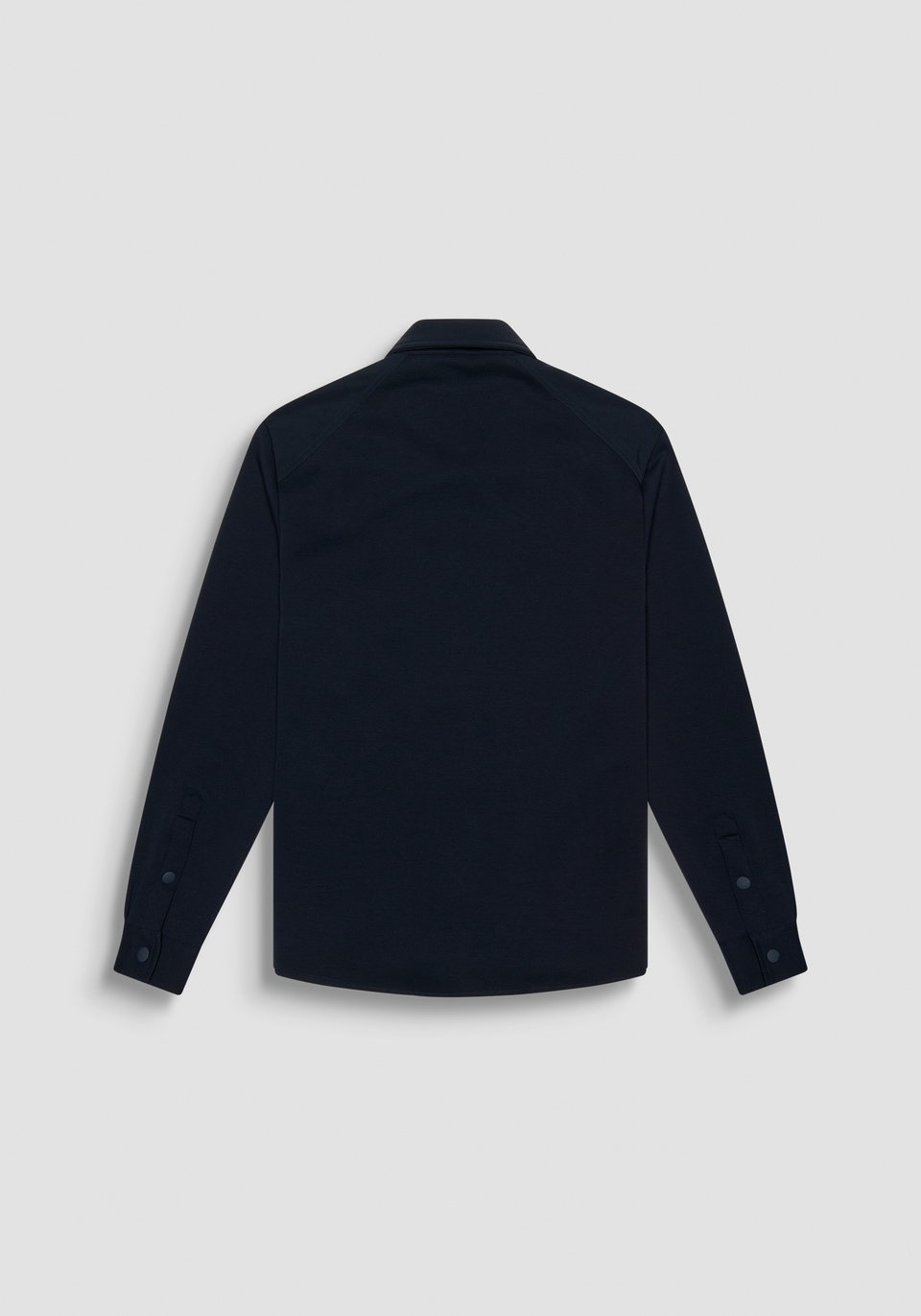 REGULAR FIT SHIRT IN COTTON WITH RUBBERIZED LOGO - Antony Morato Online Shop