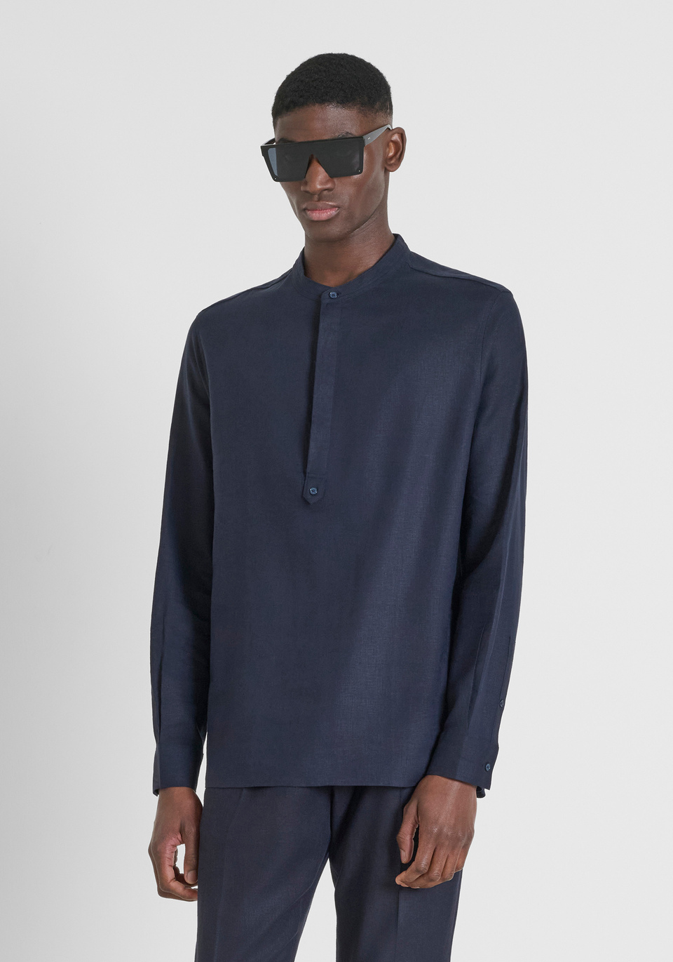 CAMICIA RELAXED FIT "KILIS" IN MISTO LINO TOCCO MORBIDO - Antony Morato Online Shop CAMICIA RELAXED FIT "KILIS" IN MISTO LINO TOCCO MORBIDO - Antony Morato Online Shop