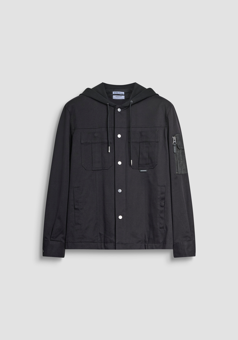 CHEMISE RELAXED FIT «HUDSON» AVEC CAPUCHE ET POCHES - Antony Morato Online Shop