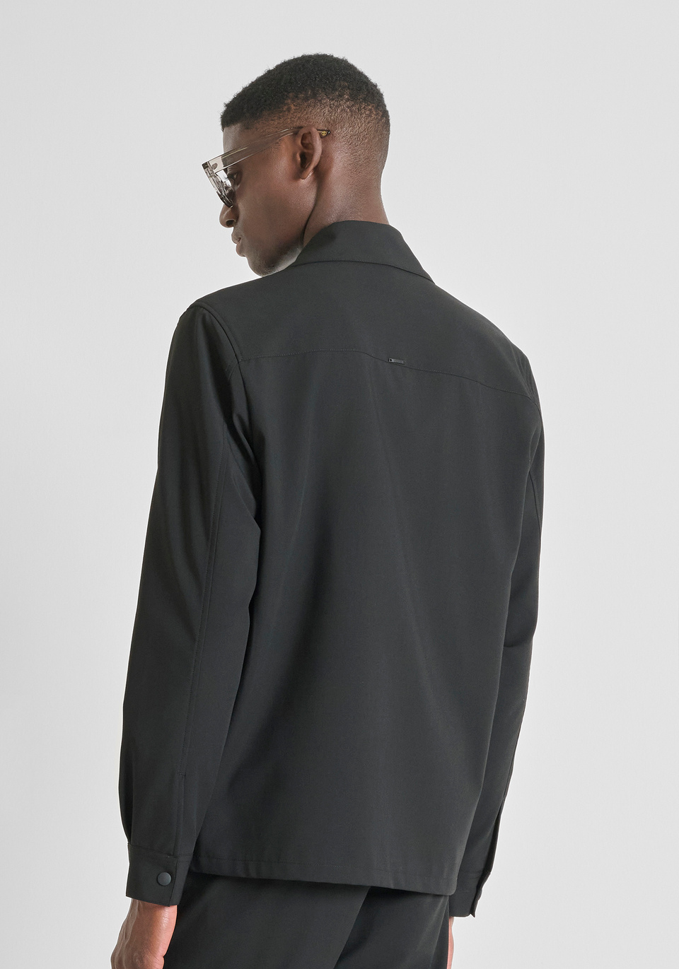 REGULAR FIT SHIRT IN STRETCH VISCOSE BLEND - Antony Morato Online Shop