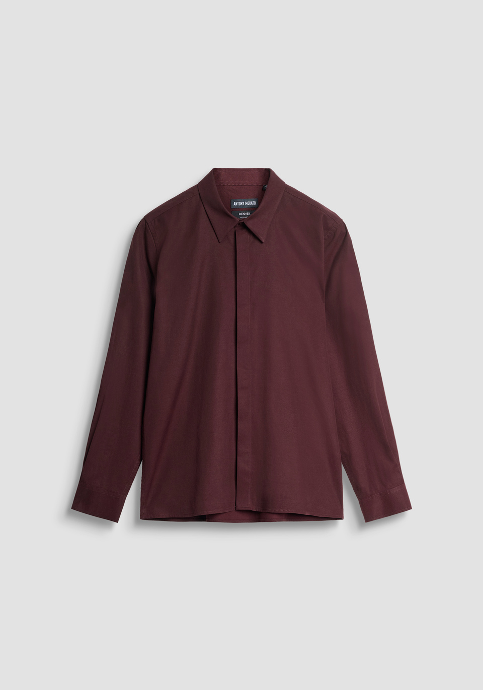 REGULAR FIT "DENVER" SHIRT IN LYOCELL AND COTTON BLEND - Antony Morato Online Shop