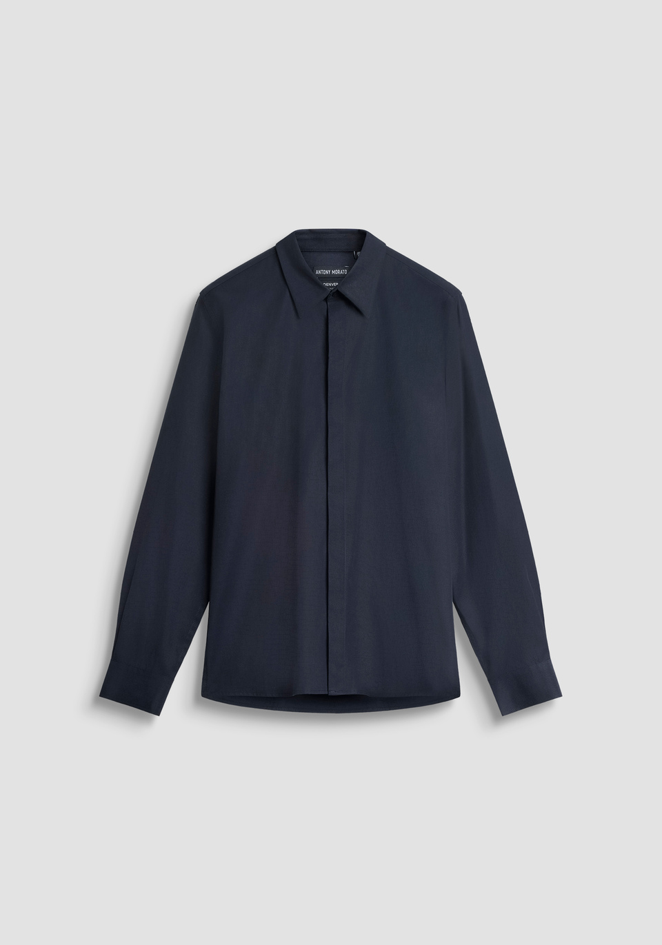 REGULAR FIT "DENVER" SHIRT IN LYOCELL AND COTTON BLEND - Antony Morato Online Shop