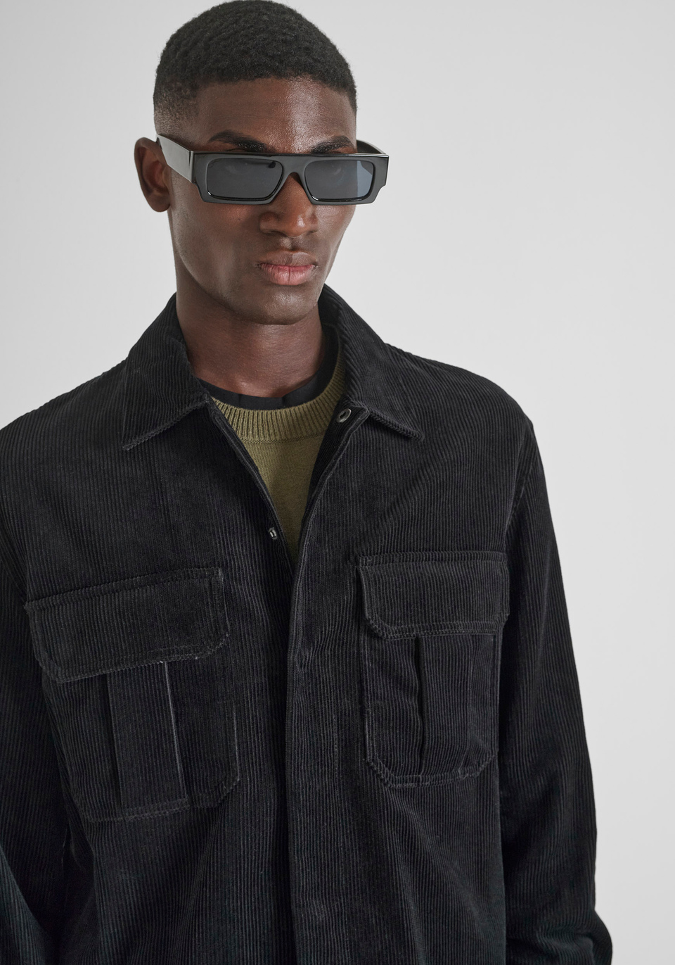 CHEMISE REGULAR FIT EN VELOURS - Antony Morato Online Shop