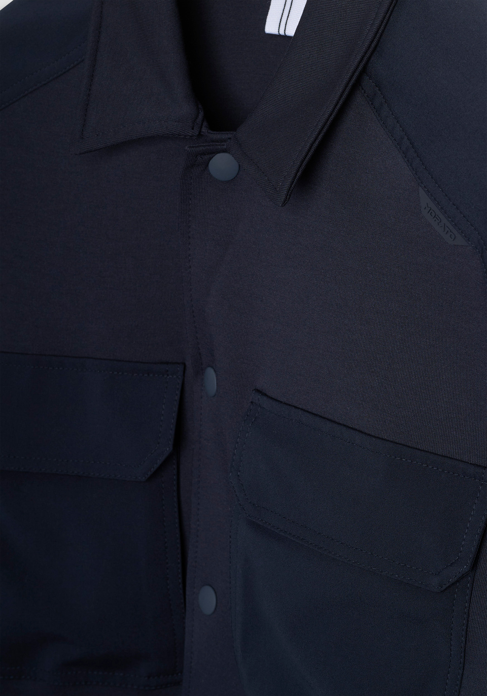 REGULAR FIT HEMD AUS BAUMWOLLMISCHUNG MIT KONTRASTIERENDEM STOFF - Antony Morato Online Shop