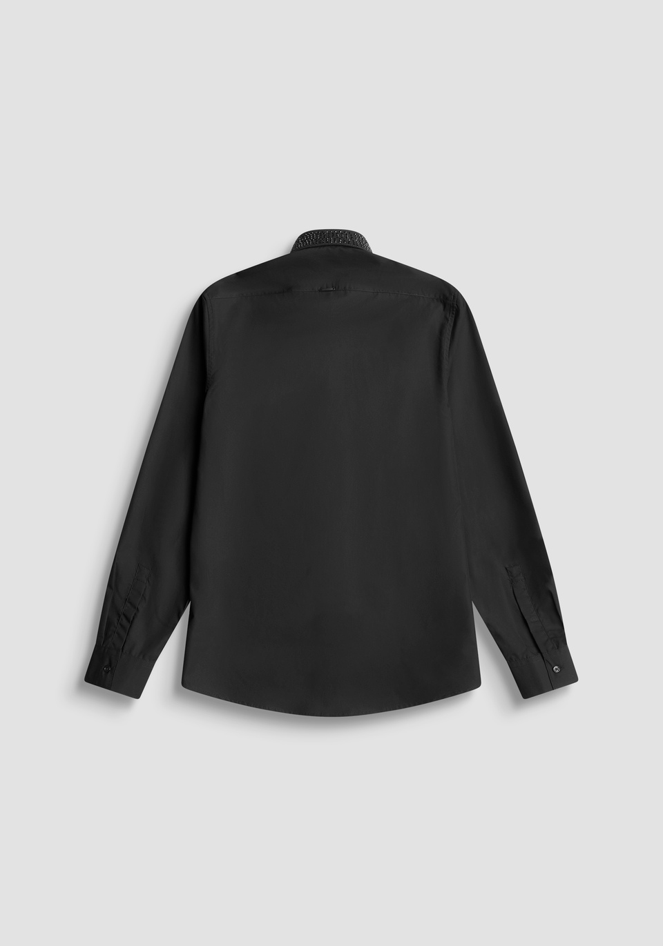 SLIM FIT "LONDON" SHIRT IN EASY IRON FABRIC WITH STUDS - Antony Morato Online Shop