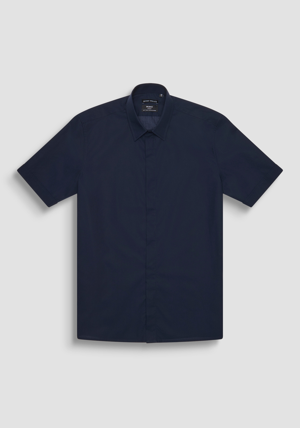 SLIM FIT SHIRT "BILBAO" IN SOFT TOUCH COTTON EASY IRON - Antony Morato Online Shop