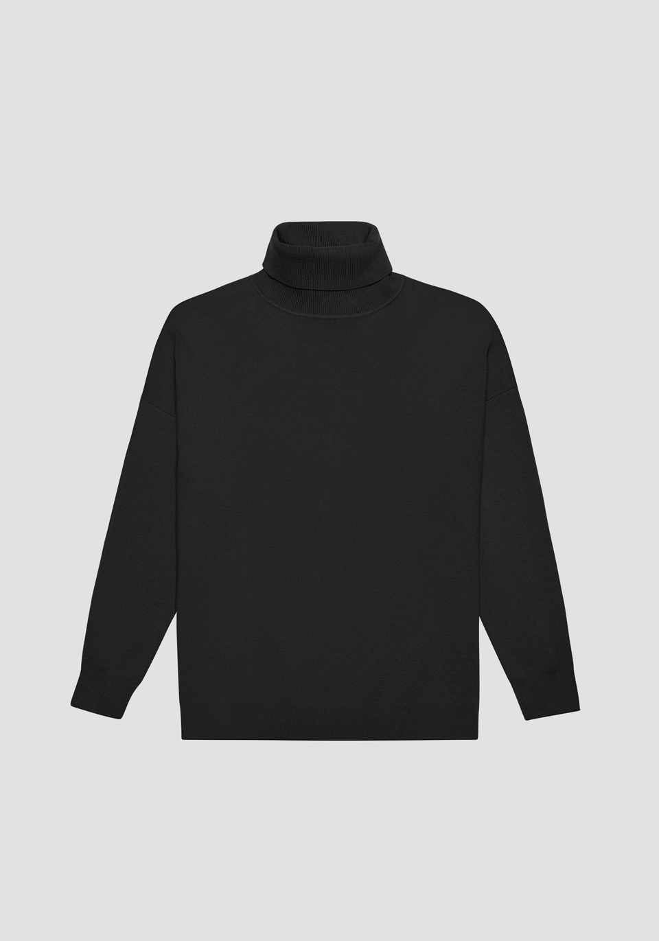 Relaxed fit turtleneck new arrivals