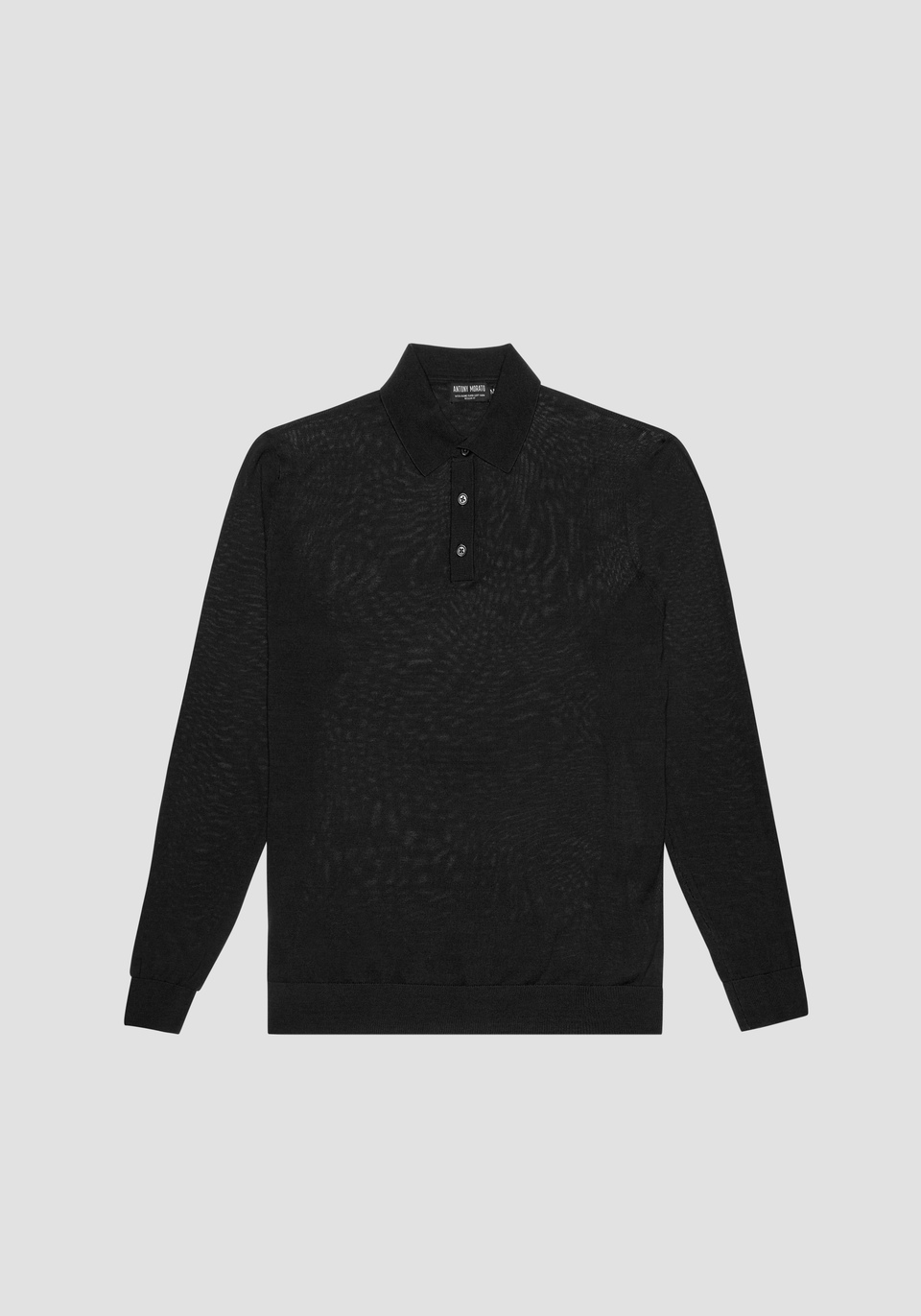 PULL AVEC COL REGULAR FIT EN LAINE MÉLANGÉE - Antony Morato Online Shop