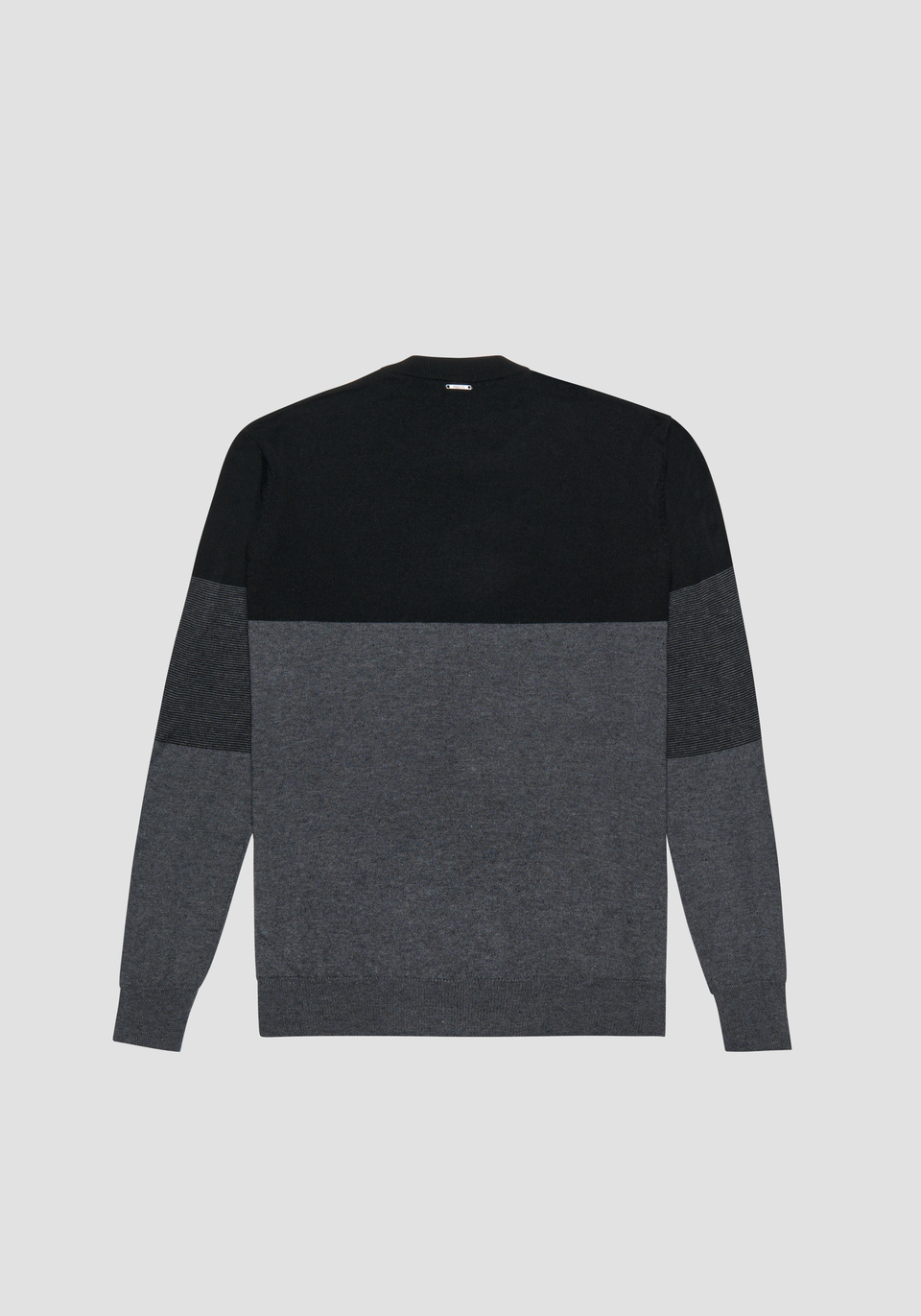PULL REGULAR FIT EN LAINE MÉRINOS MÉLANGÉE AVEC MOTIF ABSTRAIT - Antony Morato Online Shop