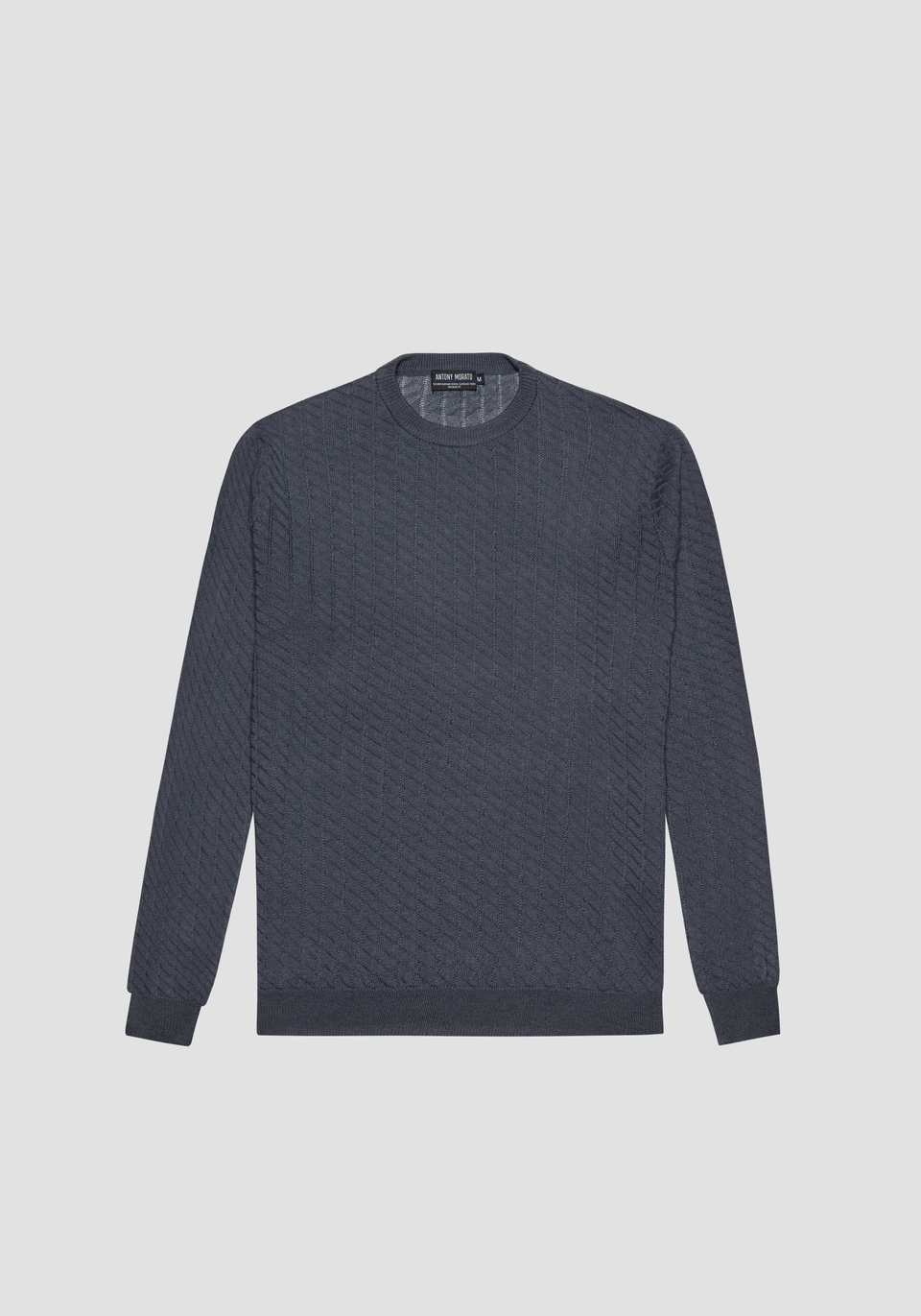 REGULAR FIT SWEATER IN MERINO WOOL BLEND YARN Antony Morato