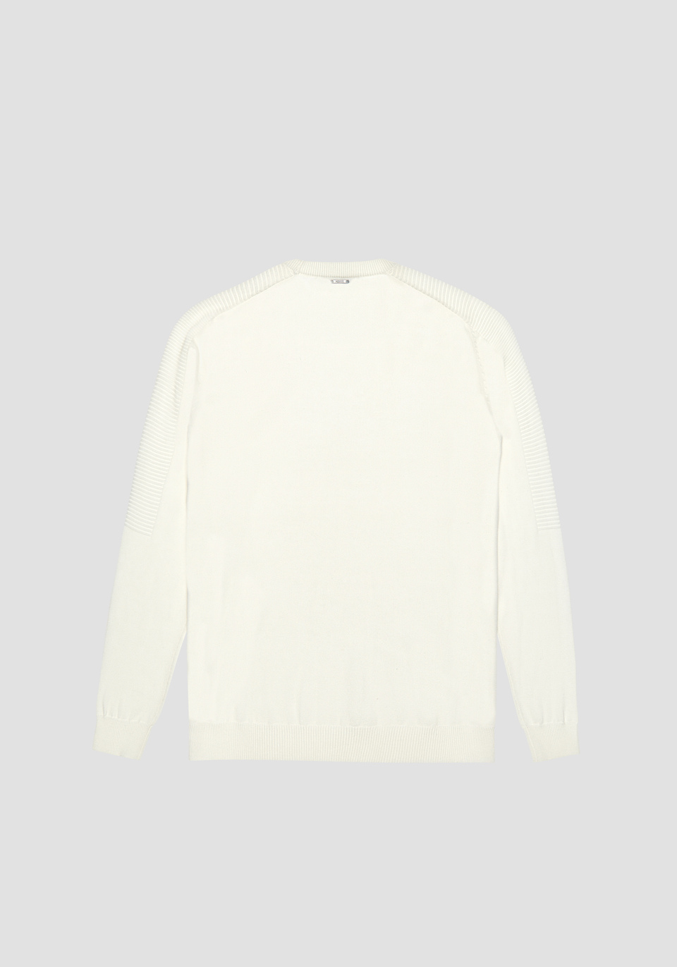 PULL REGULAR FIT BLANC EN LAINE MÉLANGÉE - Antony Morato Online Shop