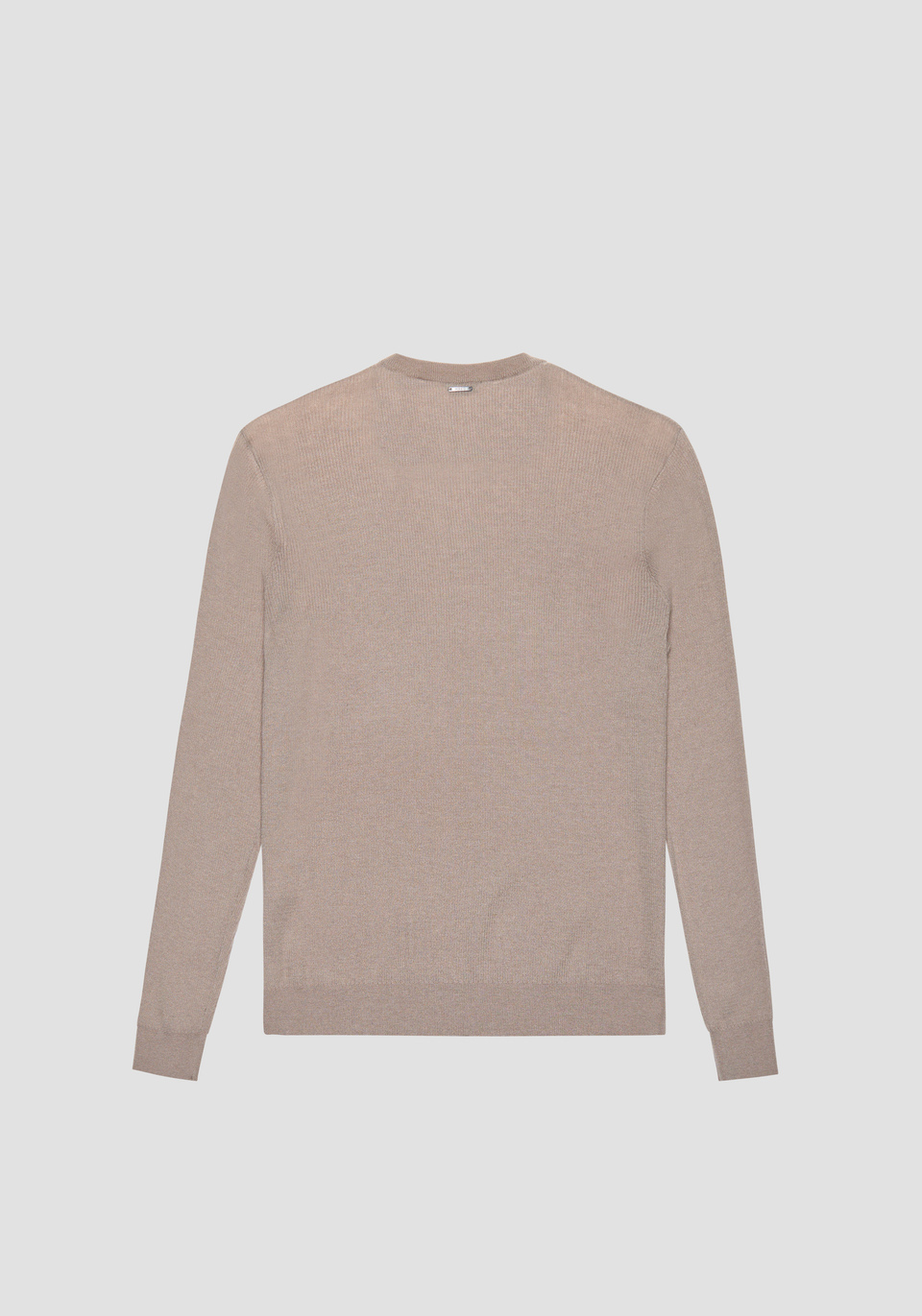 PULL À COL ROND SLIM FIT EN LAINE MÉLANGÉE - Antony Morato Online Shop