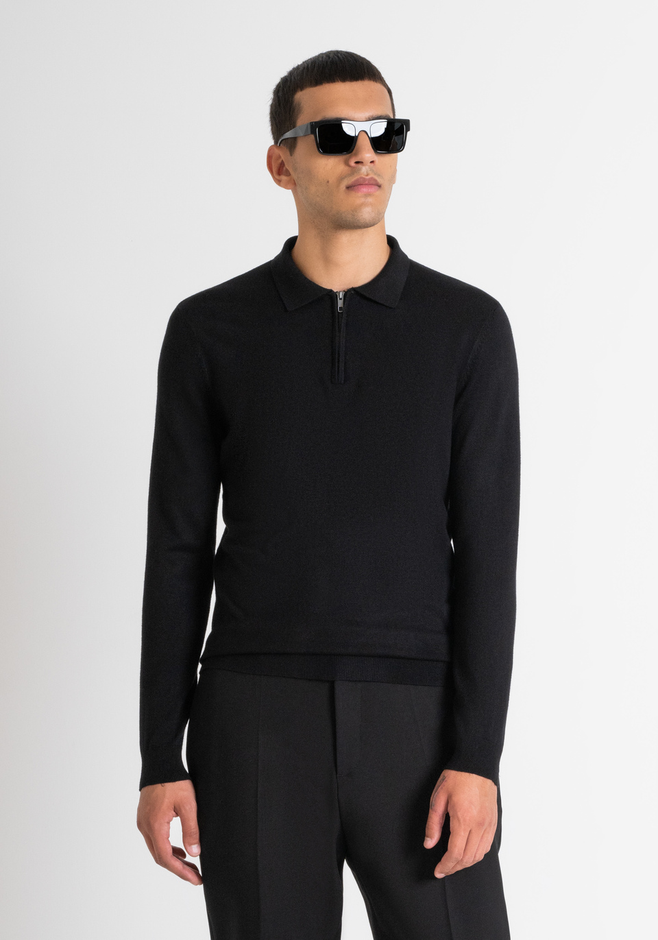 Maglione slim fit top