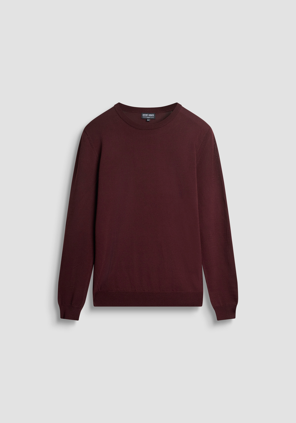 SLIM FIT CREW NECK SWEATER IN VISCOSE BLEND YARN - Antony Morato Online Shop