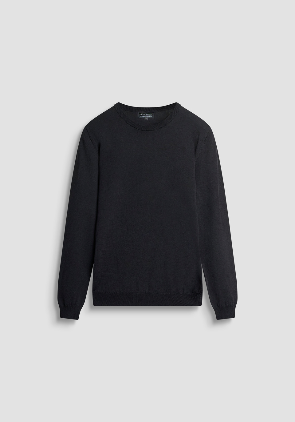 SLIM FIT CREW NECK SWEATER IN VISCOSE BLEND YARN Antony Morato