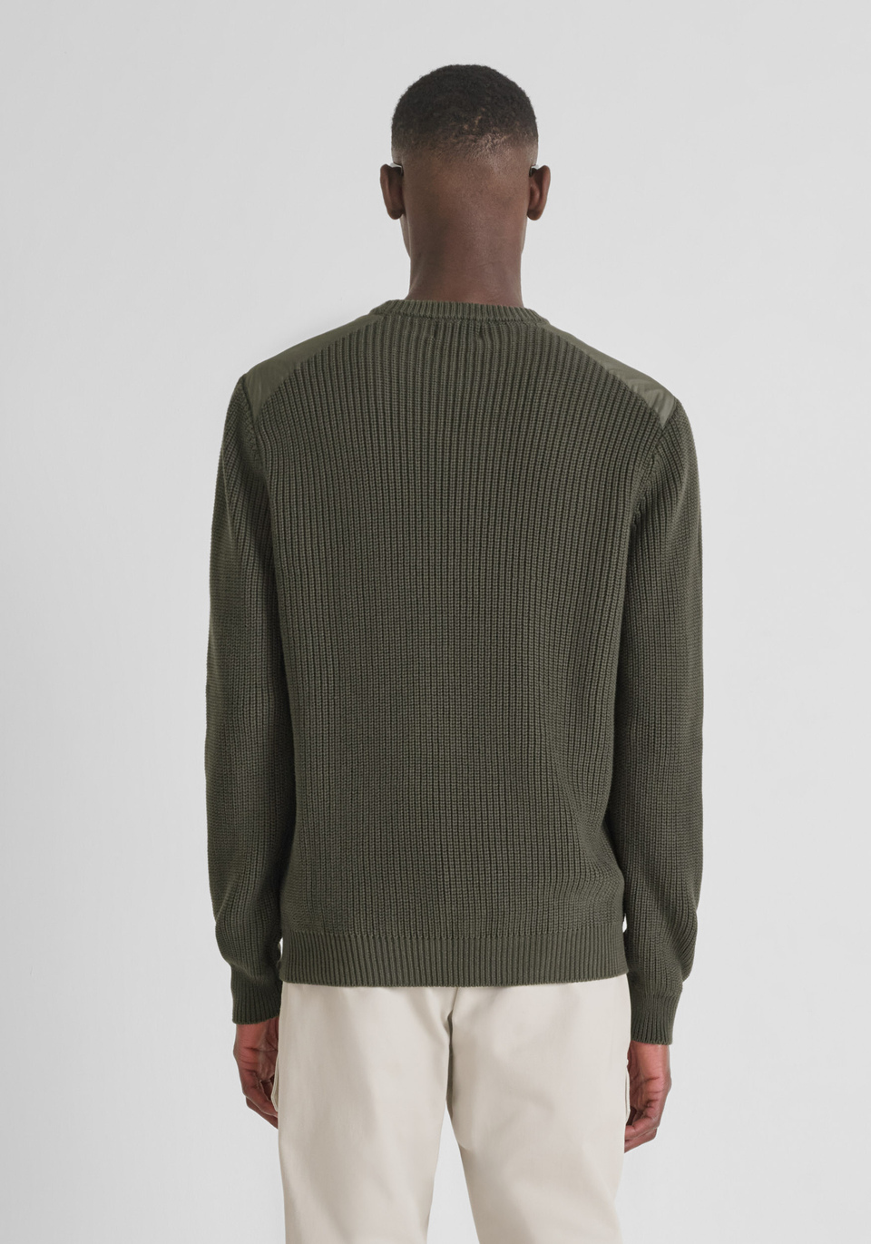 REGULAR FIT SWEATER IN COTTON BLEND FABRIC - Antony Morato Online Shop