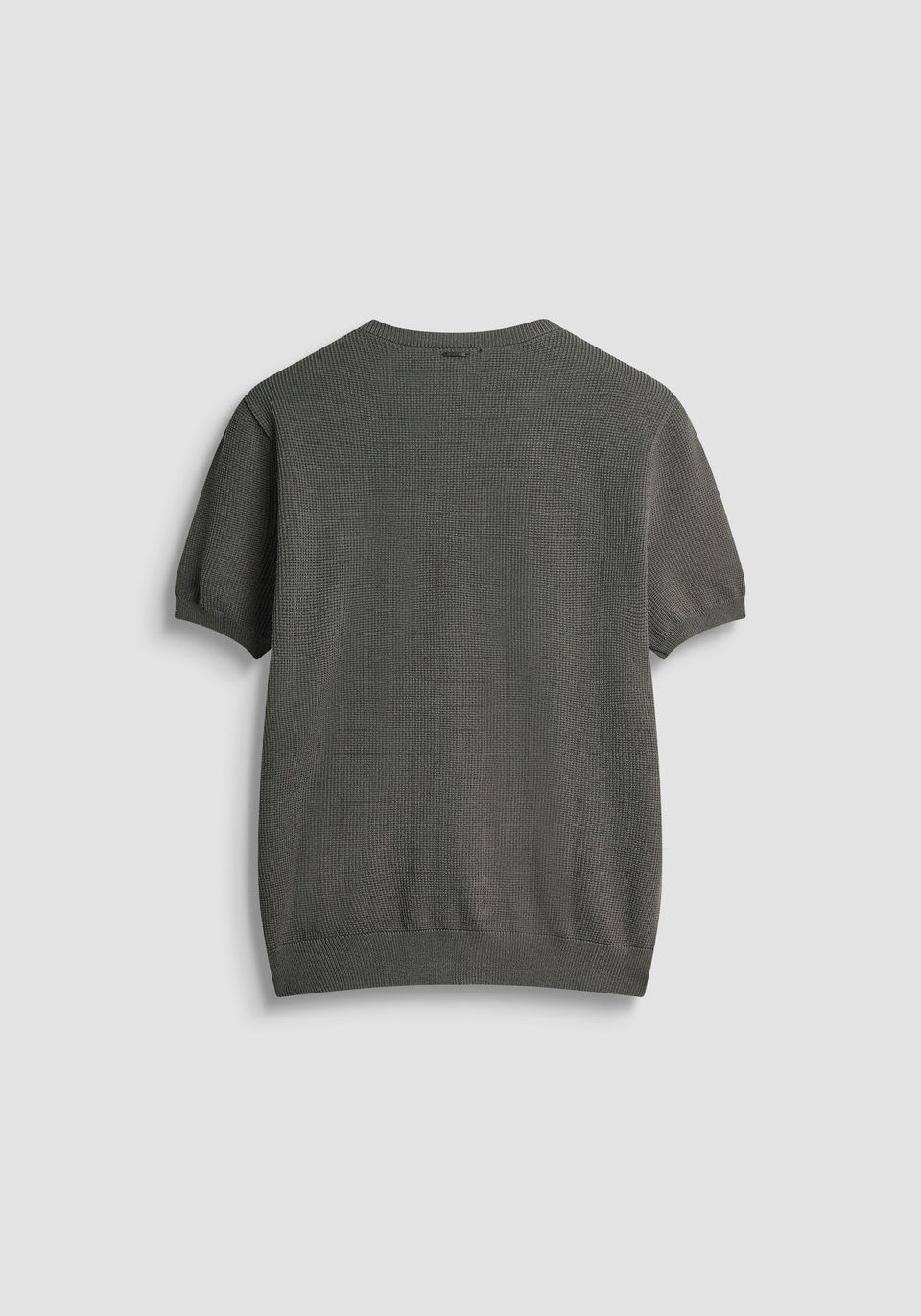 SHORT SLEEVE REGULAR FIT SUPER FINE VISCOSE BLEND JERSEY - Antony Morato Online Shop