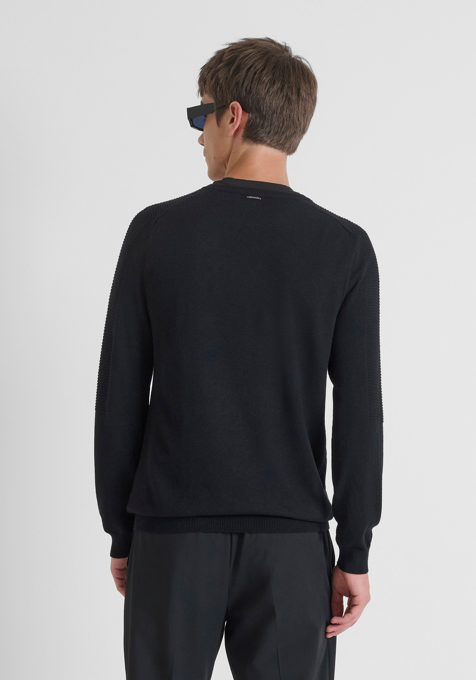 MAGLIA REGULAR FIT IN MISTO LANA MERINO - Antony Morato Online Shop