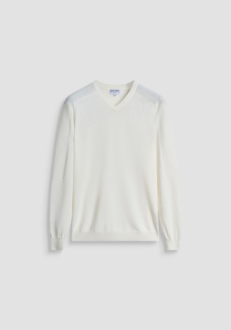 REGULAR FIT MERINO WOOL BLEND JERSEY - Antony Morato Online Shop