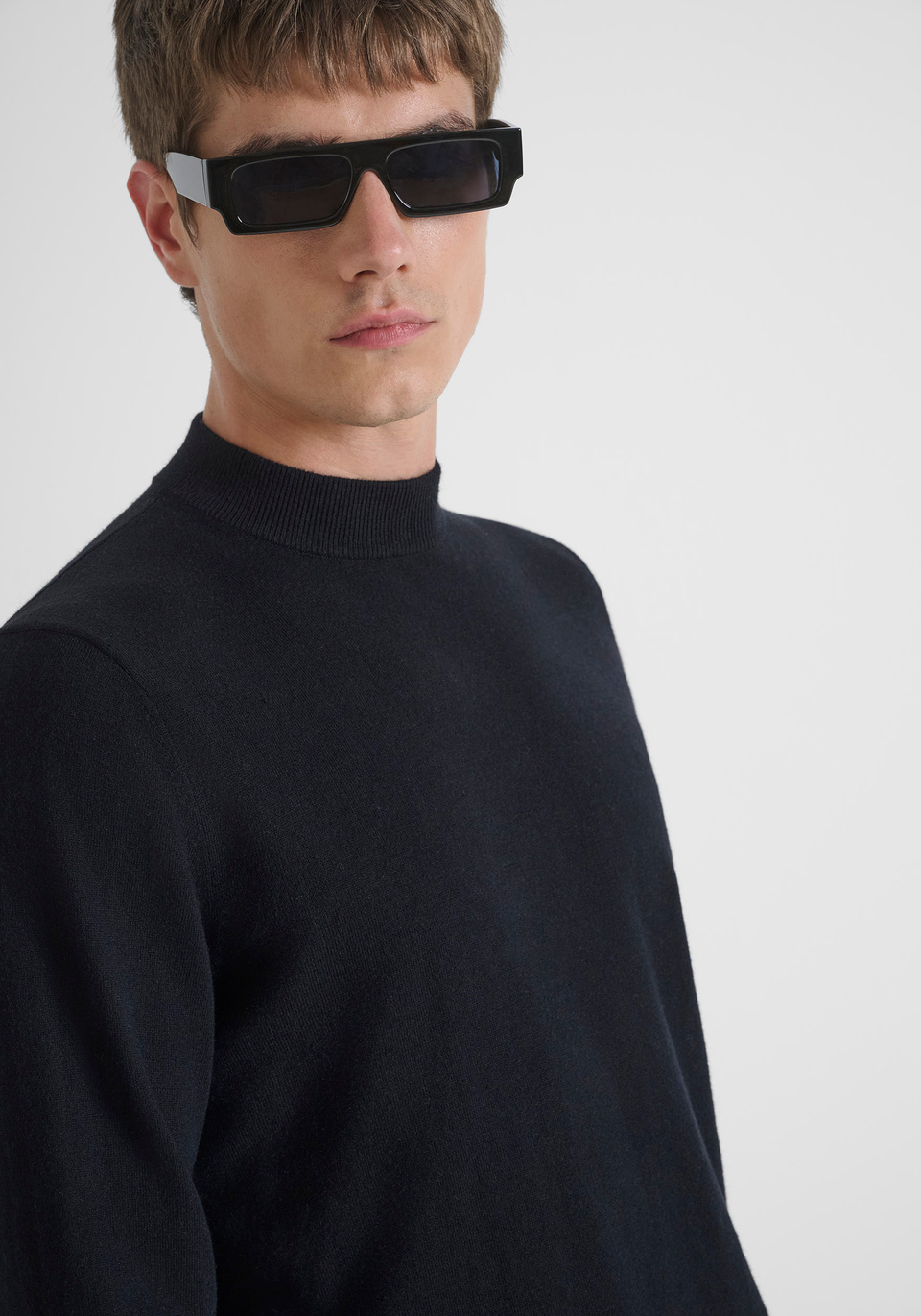 MAGLIONE REGULAR FIT IN MISTO LANA E CASHMERE - Antony Morato Online Shop