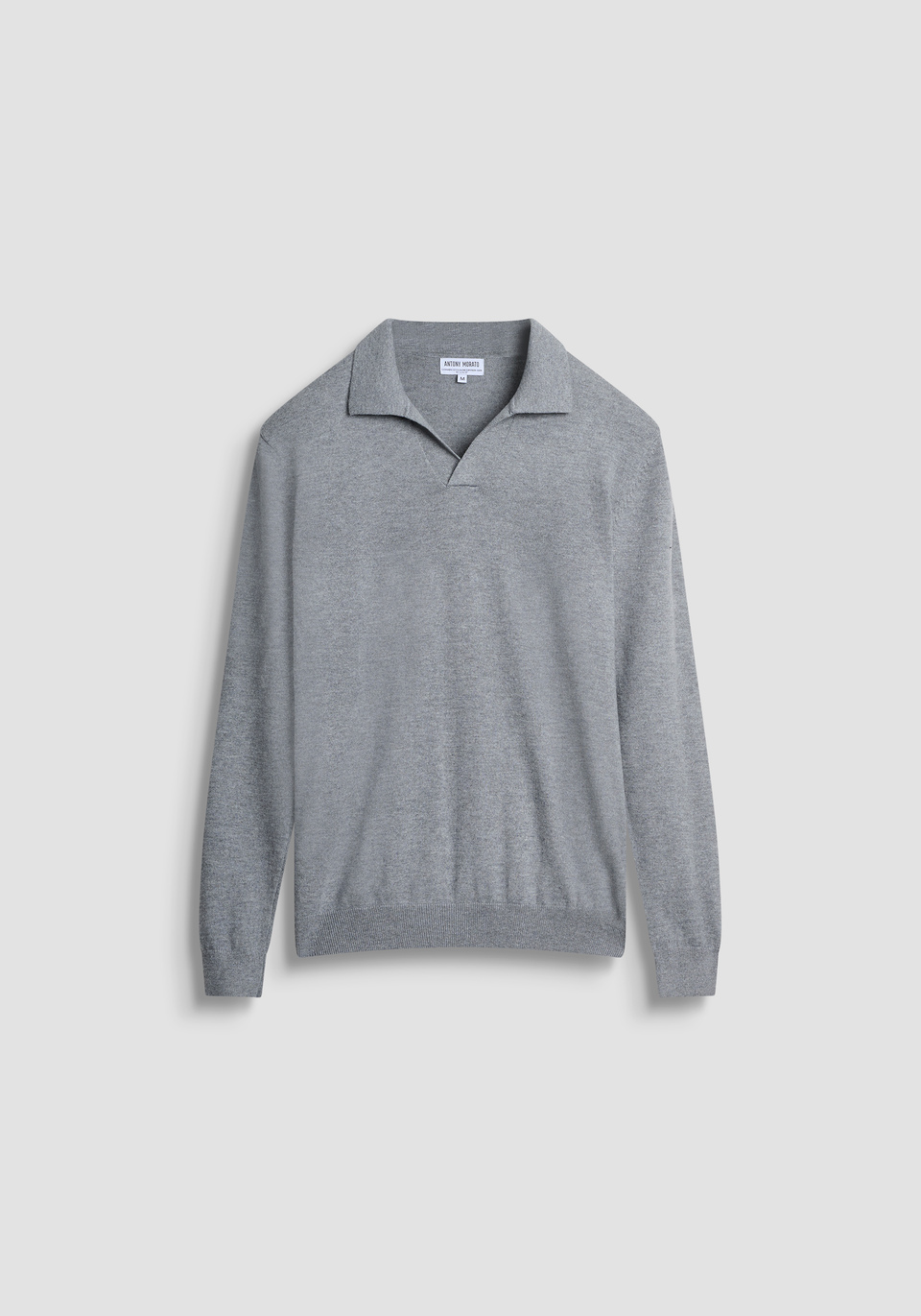 REGULAR FIT WOOL AND CASHMERE BLEND SWEATER WITH COLLAR - Antony Morato Online Shop