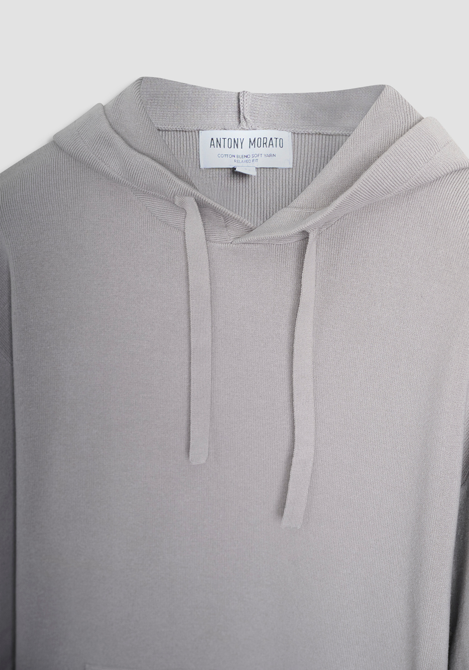 SUDADERA CON CAPUCHA RELAXED FIT DE MEZCLA DE ALGODÓN TACTO SUAVE - Antony Morato Online Shop