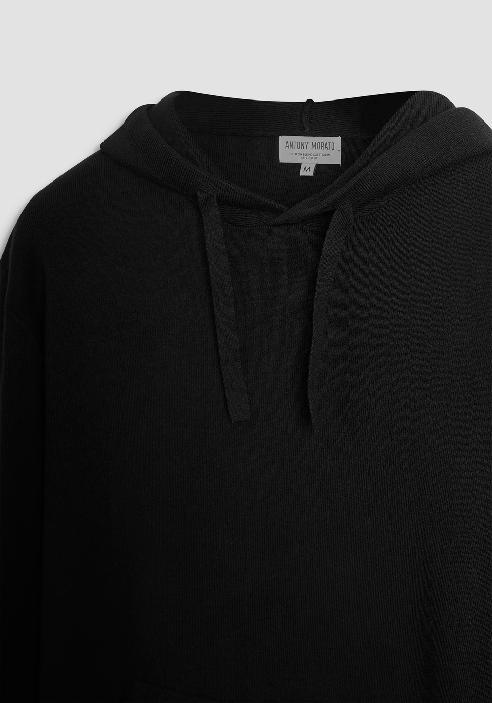 RELAXED FIT COTTON BLEND HOODIE SOFT TOUCH - Antony Morato Online Shop