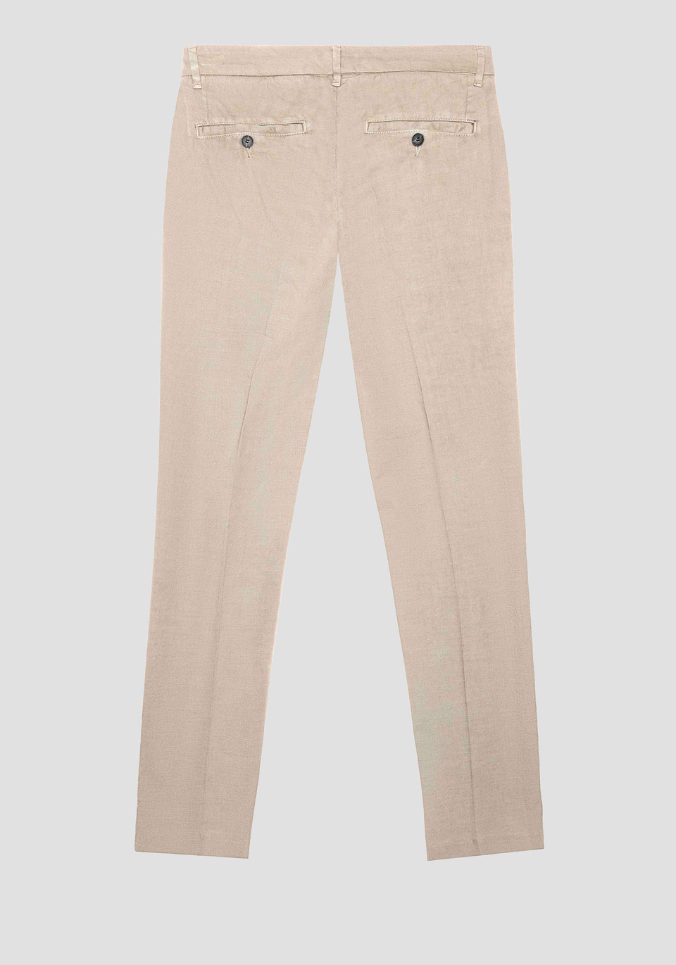 BRYAN SKINNY FIT MICRO ARMORED ELASTIC COTTON TROUSERS - Antony Morato Online Shop