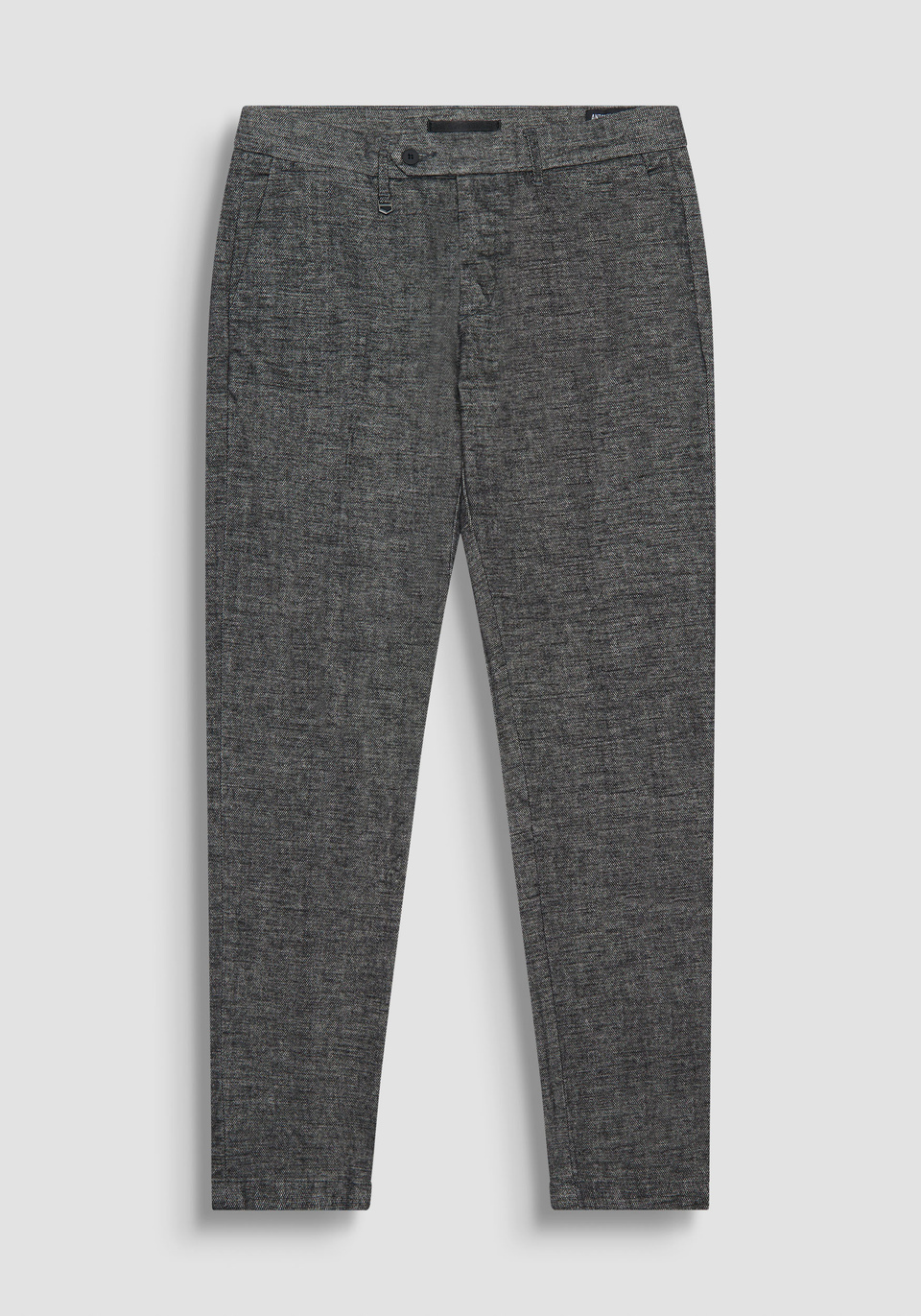HOSE „BRYAN“ SKINNY FIT SCHWARZ AUS ELASTISCHEM VISKOSE-MISCHGEWEBE - Antony Morato Online Shop