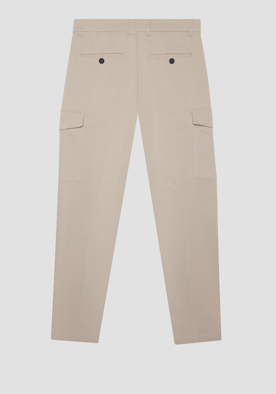 "BJORN" SKINNY FIT CARGO TROUSERS IN STRETCH COTTON BLEND FABRIC - Antony Morato Online Shop