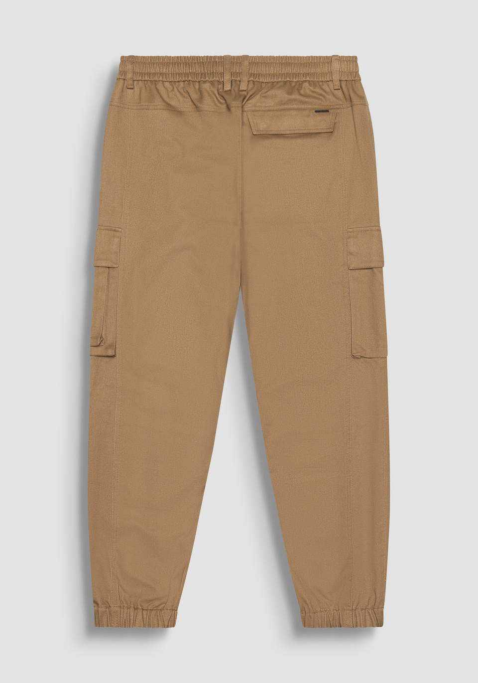 PANTALON CARGO « DYLAN » REGULAR FIT BEIGE EN VISCOSE MÉLANGÉE - Antony Morato Online Shop