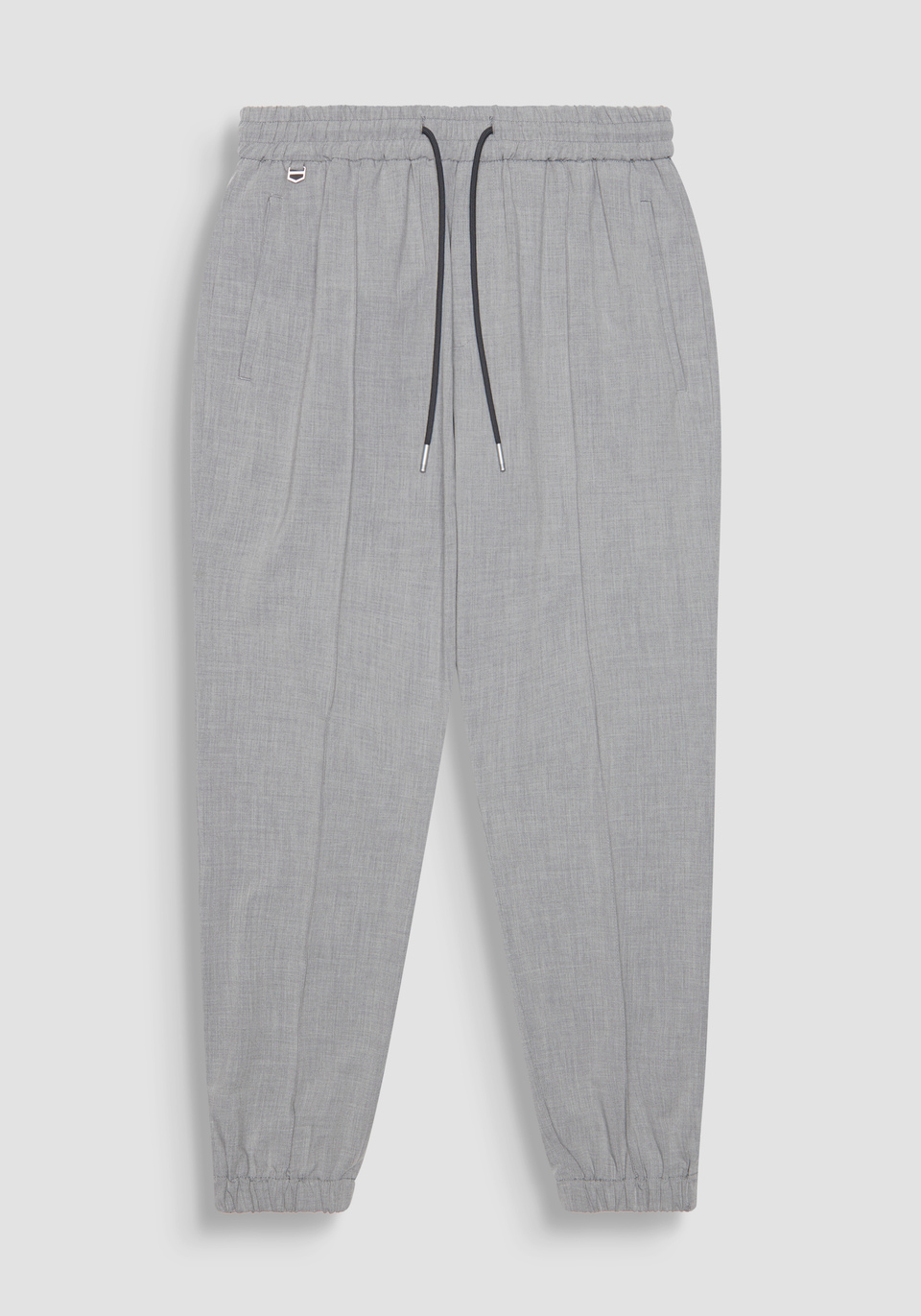 "NATE" REGULAR FIT TROUSERS IN ELASTIC VISCOSE BLEND - Antony Morato Online Shop