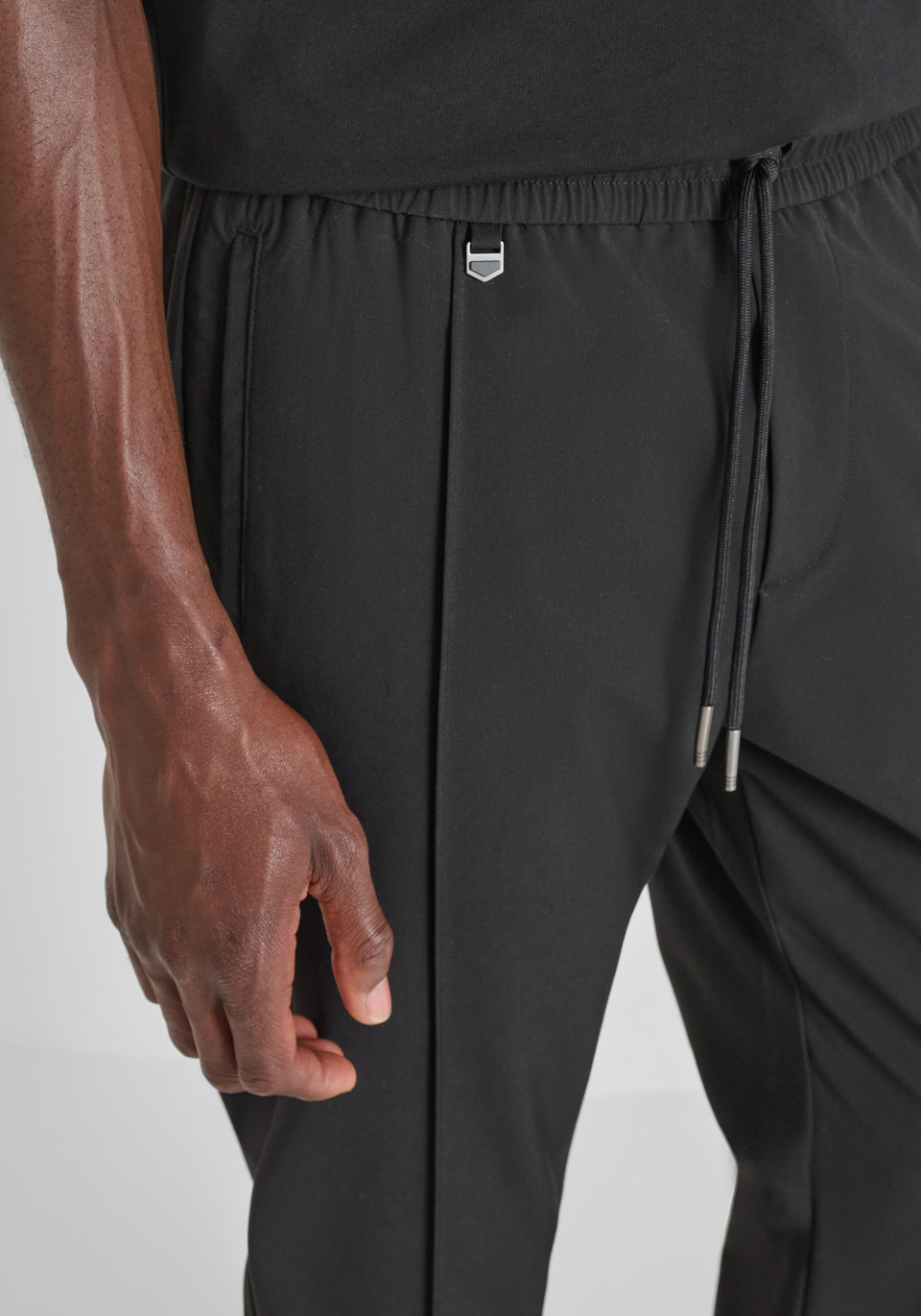 PANTALON REGULAR FIT « NATE » EN MÉLANGE DE VISCOSE STRETCH - Antony Morato Online Shop