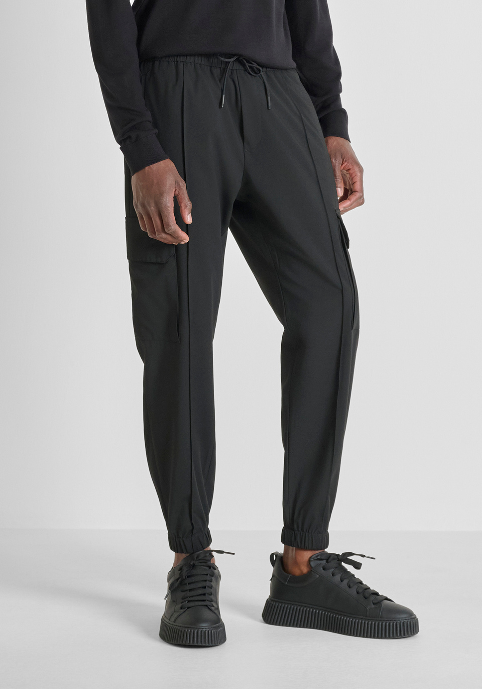 REGULAR FIT "EDWARD" TROUSERS IN STRETCH VISCOSE - Antony Morato Online Shop REGULAR FIT "EDWARD" TROUSERS IN STRETCH VISCOSE - Antony Morato Online Shop