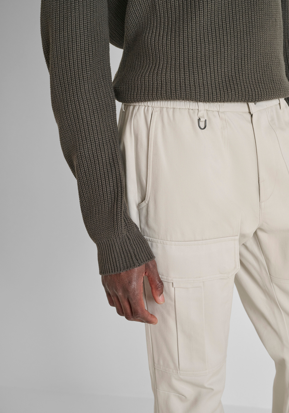 COTTON BLEND REGULAR FIT TROUSERS "ADRIAN" - Antony Morato Online Shop