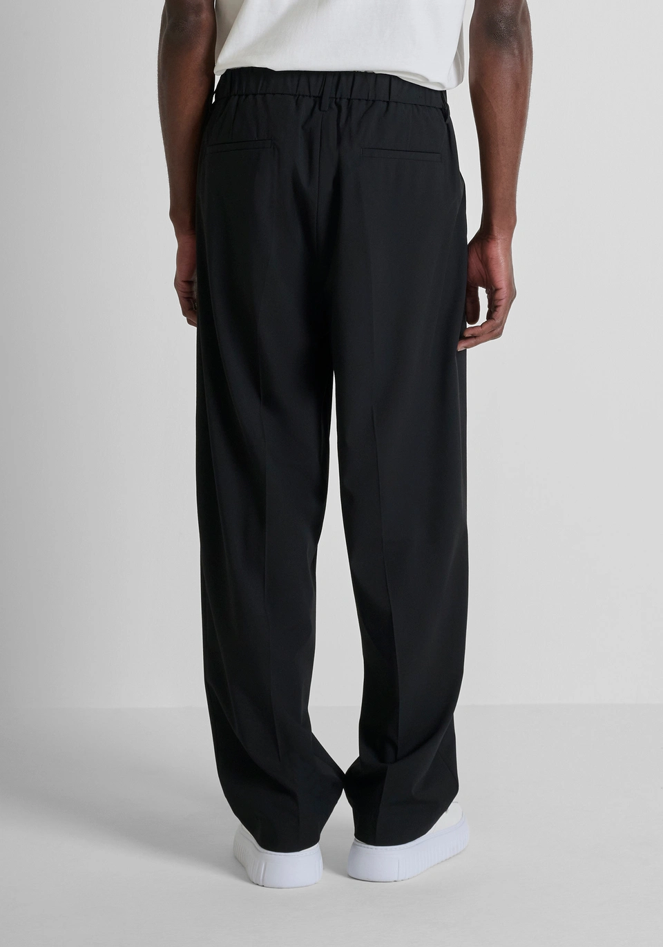 【melmo】jonnlynx WOOL OXFORD PANTS 38 LEON