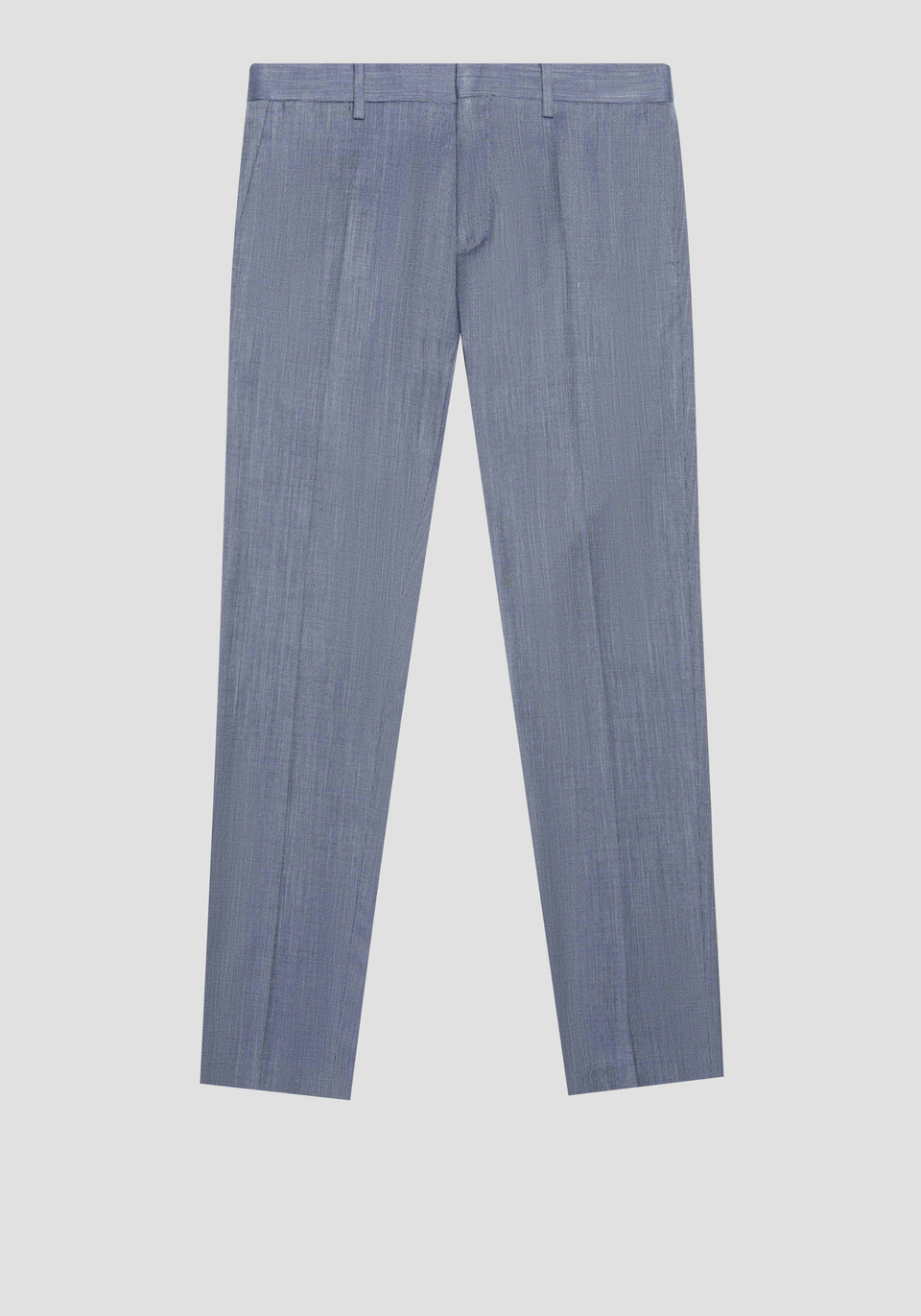 SLIM FIT "BONNIE" PANTS IN VISCOSE BLEND FABRIC WITH SLUB EFFECT - Antony Morato Online Shop